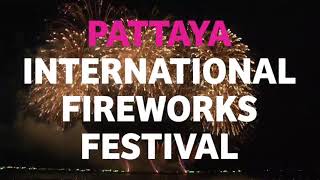 The Amazing Pattaya International Fireworks Festival is just a few weeks away [upl. by Perry343]