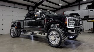 2024 F450 4quot Stryker lift on 24quot JTX wheels with 37quot Toyos [upl. by Shulem]