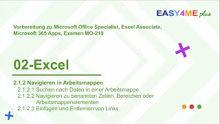 Easy4Meplus  02excel  Microsoft Office Specialist  Excel Associate Microsoft Apps [upl. by Netram]