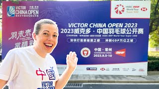 Playing Badminton In China For The First Time [upl. by Lashoh]