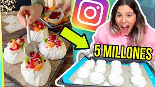 PAVLOVA DESMINTIENDO RECETA VIRAL DE INSTAGRAM  Caro Trippar [upl. by Naveb]