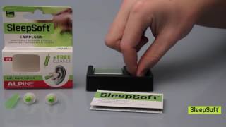 Alpine SleepSoft  Bouchons doreilles pour un sommeil reposant [upl. by Noraed]