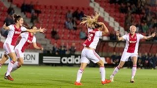 Ajax Vrouwen sparen ADO Den Haag [upl. by Otrebcire]