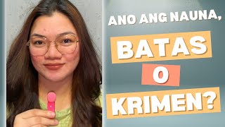 Ano ang nauna BATAS o KRIMEN [upl. by Fausta]