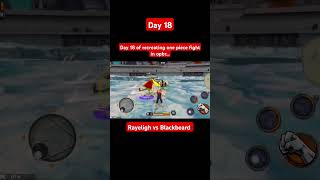 Rayeligh vs Blackbeard fight in opbr gameplayopbr opbrcommunity onepiece shortsviral [upl. by Newmark917]