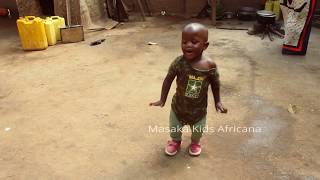 Meet Baby Prince  Dancing I Love You Africa  Masaka Kids Africana [upl. by Kegan]