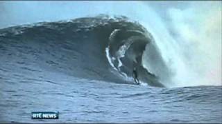 40ft wave confirms Irelands status as surfers paradise [upl. by Barimah]