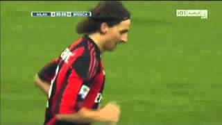 Zlatan Ibrahimovic Goal on Brescia 2010 HD [upl. by Isolda]