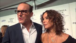 Clark Gregg and Jennifer Grey at the 2013 Tribeca Film Festival [upl. by Westley69]