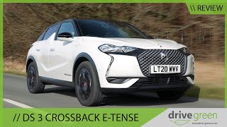 The Stand Out EV SUV  2020 DS 3 Crossback ETense Electric Review [upl. by Domella]