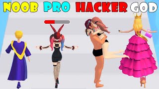 NOOB vs PRO vs HACKER vs GOD  prom night [upl. by Solracesoj]