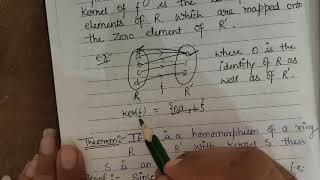 Kernel of a ring homomorphism [upl. by Erdei169]