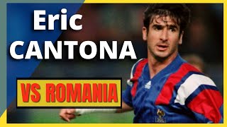 Eric CANTONA France vs Romania 1994  Highligths of the LEnfant Terrible [upl. by Sonia432]