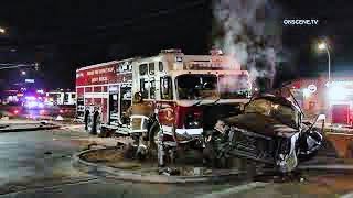 Multiple Phoenix Firefighters Injured In Crash With DUI Driver [upl. by Nauq207]