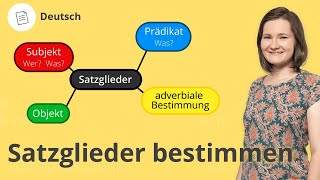 Satzglieder bestimmen Wir zeigen dir wie  Deutsch  Duden Learnattack [upl. by Yenahpets]