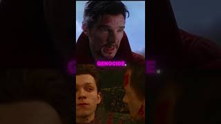 Dr Strange Confronts Thanos marvel mcu shorts [upl. by Attenehs]