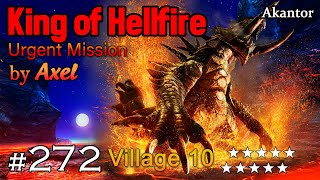 MHGU Chapter 272 Village 10 ★ KING OF HELLFIRE Hunt Mission URGENT QUEST Akantor Gameplay [upl. by Zilber]