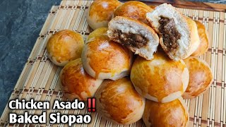 Chicken Asado Baked Siopao by mhelchoice Madiskarteng Nanay [upl. by Misti214]