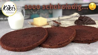 ULTRA Schokoladig Saftiger Schokokuchen  Schokoboden extra saftig und soft  Suchtfaktor [upl. by Rexana387]