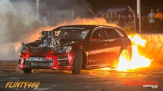 BLOWN BURNOUT QUALIFYING HIGHLIGHTS AT GAZZANATS WA [upl. by Valer]