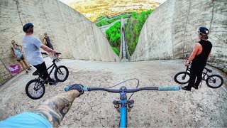 MTB VS BMX HILLBOMB RACE [upl. by Enilraep]