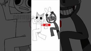 You are my rabbit 🐇🐰 Clurk x Wenda incredibox sprunki animation art shorts [upl. by Pacian3]