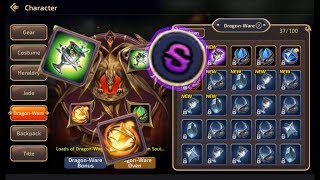 Dragon Ware quotSquot Grade How to get it  Dragon Nest Mobile [upl. by Llertram]