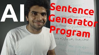 Sentence Generator Program Computer writes English [upl. by Stutsman]