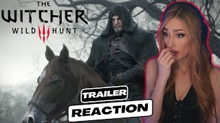 Witcher 3 Trailer Reaction  Starting My First Ever Playthrough [upl. by Anaeel]