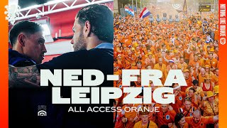 ORANJE MADNESS in Leipzig 🤯  All Access Oranje 🦁🎥 [upl. by Liakim]