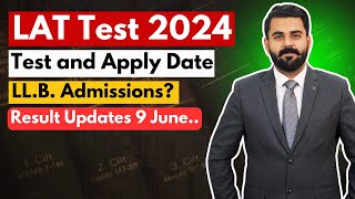 LAT Test 2024 Test Date and Preparation  Law Admission Test Result Update  The Law Channel [upl. by Gussy]