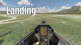 landing a glider every day until I do an irl glider flight 🛩 day 28 with Flightonpiper [upl. by Etnuhs6]