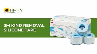 3M Kind Removal Silicone Tape  HPFY [upl. by Aiuoqes]