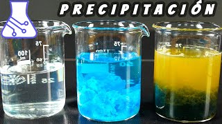 Reacciones de Precipitación Experimento de Química [upl. by Laekcim]