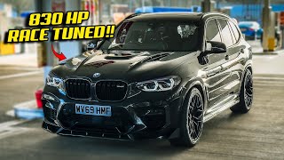 COLLECTING EUROPES FASTEST 830BHP BMW X3M FIRST DRIVE [upl. by Sucramel]