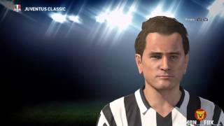 PES 2016 Giampiero Boniperti face classic Juventus [upl. by Inittirb]