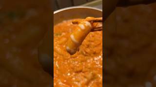 Ramen and tteokbokki in red curry sauce with dumplings asmr asmrfood [upl. by Eiramit649]