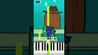 GEDAGEDIGEDAGEDO Monster Hide and Seek Game with Catnap Miss Delight ToonJourney Piano Tutorial [upl. by Odele226]