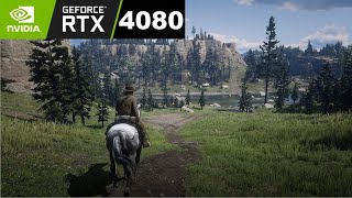 Ryzen 9 7900x3DRTX 4080 Red Dead Redemption 2 2K Ultra [upl. by Aldin]