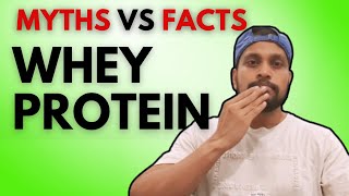 Whey Protein Exposed Top Myths vs Facts You Must Know🥤🏋️‍♂️ [upl. by Ford]