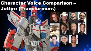 Character Voice Comparison  Jetfire Transformers [upl. by Gerrit108]