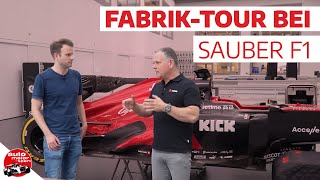 Exklusive Einblicke So entsteht ein Formel 1 Auto  Factory Tour bei Alfa Romeo Sauber [upl. by Isewk633]