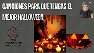 CANCIONES RECOMENDADAS 🤘 para QUE TENGAS UN MEJOR HALLOWEEN 💀 [upl. by Klayman]