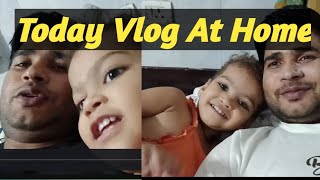 Today My Vlog At home With Aashvi ll Vlog No  5 [upl. by Blader879]