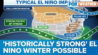 NOAA Historically Strong El Nino Winter Possible With Good Chance Of It Lasting Through Spring [upl. by Bruning369]