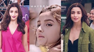 Alia Bhatt Maybelline New York TV Ads 2 [upl. by Alyahsat771]