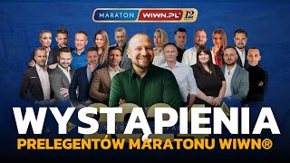 Wystąpienia prelegentów Maraton WIWN®  Wojciech Woźniczka [upl. by Naugal168]