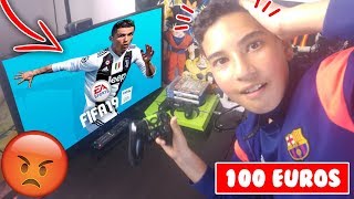 ILS ONT VOLÉ MA CARTE BLEU POUR ACHETER FIFA 19 À 100 EUROS   CA TOURNE MAL 😡 [upl. by Aveneg230]