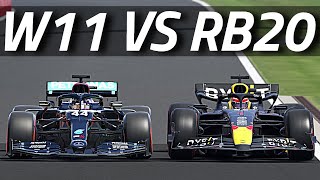 Is The Red Bull RB20 FASTER Than The Mercedes W11 [upl. by Gebler]