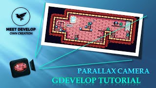 4 CAMERA FOLLOW PLAYER AND PARALLEX GDEVELOP TUTORIAL [upl. by Ennasil]